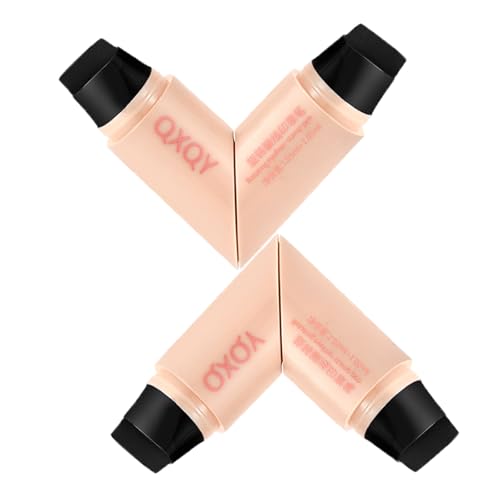 Sitovely 2PCS Flüssiger Eyeliner Stempel Set, Liquid Eyeliner Stamp, Doppelköpfig Wisch und wasserfest Schwarzer eyeliner Stift, Katzenaugen Schablonen Augen Tattoo Makeup(Schwarz+Braun) von Sitovely