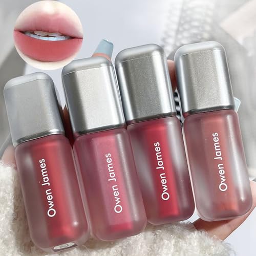 Sitovely 4PCS Matt Lipgloss Verbleicht Nicht Flüssiges Lippenstift, Matte Lip Gloss Velvet Liquid Lipstick, Wasserfest Langanhaltend Antihaft Lipstick Nude Lip Gloss Süßes Lippen Makeup für Mädchen Sitovely 4PCS Matt Lipgloss Verbleicht Nicht Flüssiges Lippenstift, Matte Lip Gloss Velvet Liquid Lipstick, Wasserfest Langanhaltend Antihaft Lipstick Nude Lip Gloss Süßes Lippen Makeup für Mädchen von Sitovely