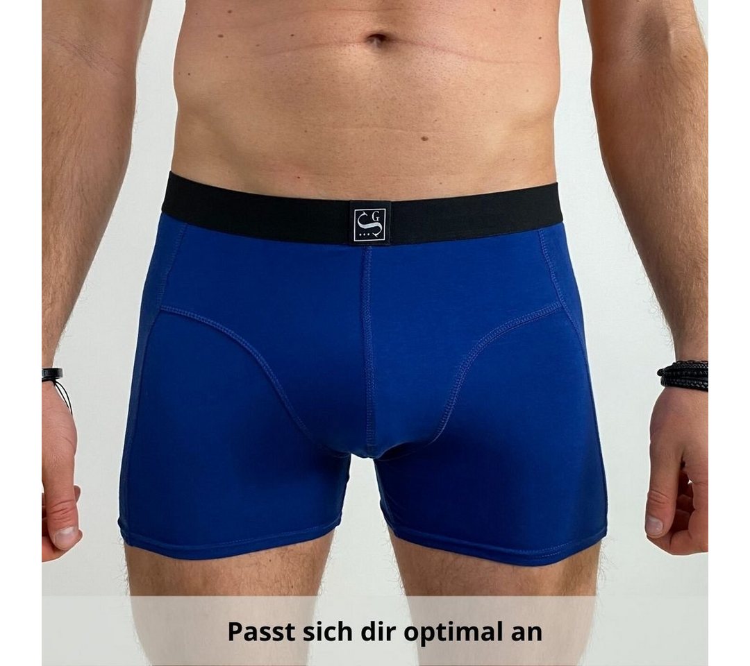 Sitztgut Boxershorts Premium Unterhosen für Herren und Jungen (Set, 10-St) perfekter Sitz dank 7-teiliger Schnitt statt 3-teilig, aus Baumwolle von Sitztgut