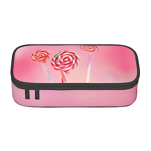 Bunte Lollipop Große Kapazität Bleistift Stift Fall Büro Große Lagerung Hohe Kapazität Tasche Beutel Halter Box Organizer, Stift Tasche von Siulas