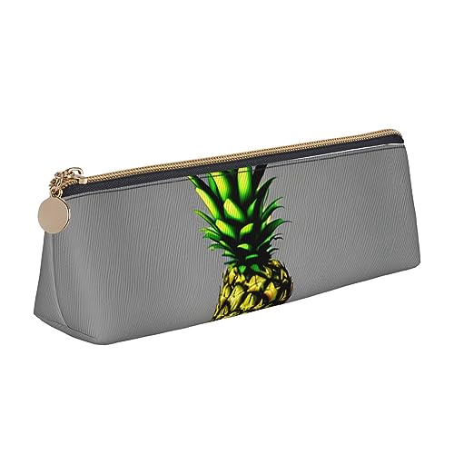 Cartoon Ananas Große Kapazität Bleistift Fall Stift Einfache Schreibwaren Tasche Büro Organizer Marker Pouch Multifonction Box Make-up Tasche von Siulas