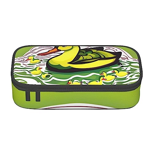 Duck Flock Spiel Große Kapazität Bleistift Stift Fall Büro Große Lagerung Hohe Kapazität Tasche Beutel Halter Box Organizer, Stifttasche von Siulas