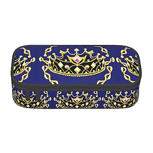 Fantasy Tiara Big Capacity Pencil Pen Case Office Large Storage High Capacity Bag Pouch Holder Box Organizer, Pen Bag von Siulas