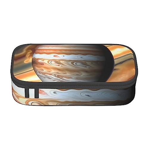 Jupiter Landschaft Große Kapazität Bleistift Stift Fall Büro Große Lagerung Hohe Kapazität Tasche Beutel Halter Box Organizer, Stifttasche von Siulas