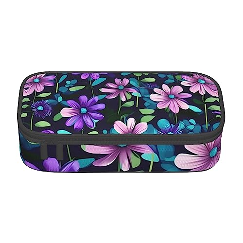 Lila Kamelie Große Kapazität Bleistift Stift Fall Büro Große Lagerung Hohe Kapazität Tasche Beutel Halter Box Organizer, Stifttasche von Siulas