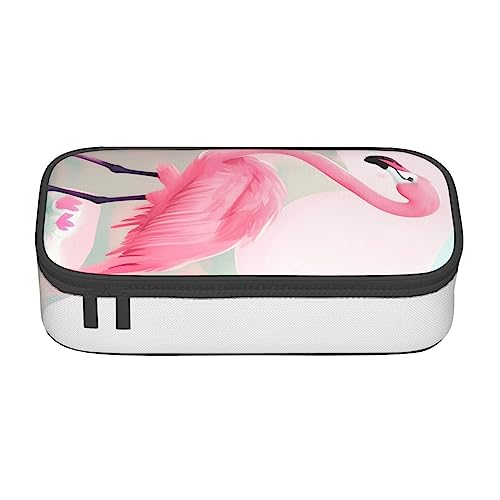 Love Flamingo Große Kapazität Federmäppchen Büro Große Aufbewahrung Hohe Kapazität Tasche Tasche Halter Box Organizer Stifttasche von Siulas