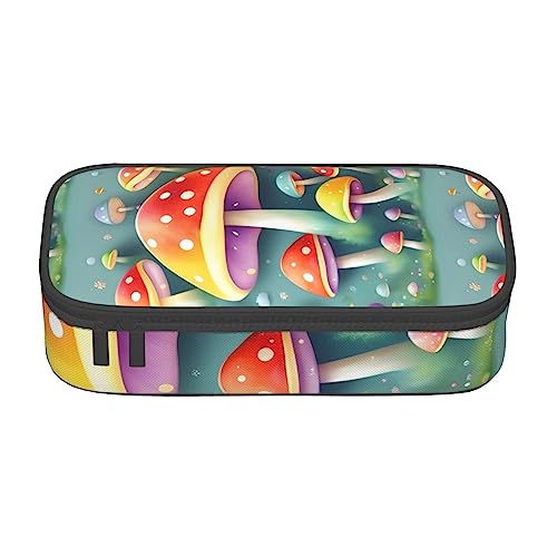 Nette Farbige Pilze Große Kapazität Bleistift Stift Fall Büro Große Lagerung Hohe Kapazität Tasche Beutel Halter Box Organizer, Stift Tasche von Siulas