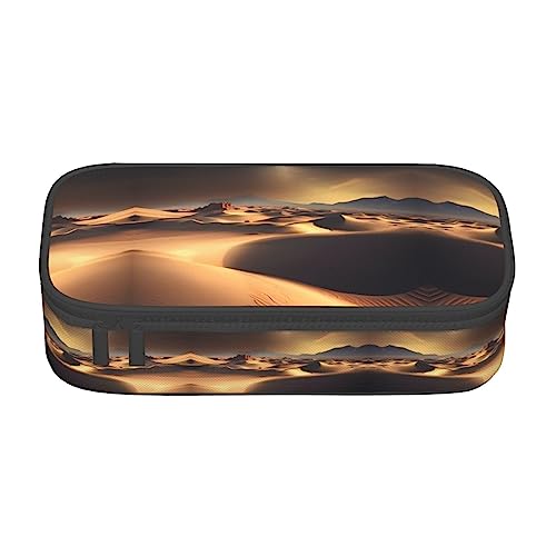 Sahara Desert Große Kapazität Bleistift Stift Fall Büro Große Lagerung Hohe Kapazität Tasche Beutel Halter Box Organizer Stifttasche von Siulas