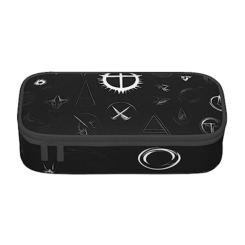 Schwarz Und Weiß Universum Große Kapazität Bleistift Stift Fall Büro Große Lagerung Hohe Kapazität Tasche Beutel Halter Box Organizer, Stift Tasche von Siulas