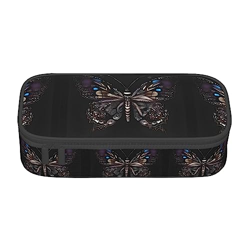 Science Butterfly Große Kapazität Bleistift Stift Fall Büro Große Lagerung Hohe Kapazität Tasche Beutel Halter Box Organizer, Stifttasche von Siulas