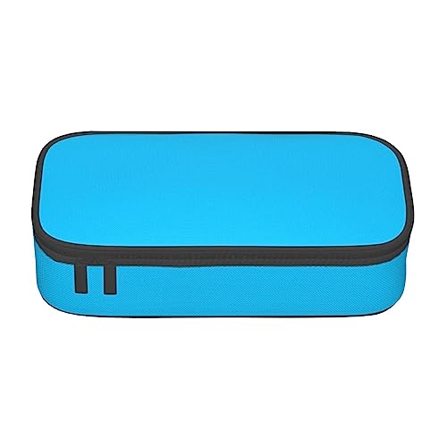 Solide Farbe Hellblau Große Kapazität Bleistift Stift Fall Büro Große Lagerung Hohe Kapazität Tasche Beutel Halter Box Organizer, Stift Tasche von Siulas