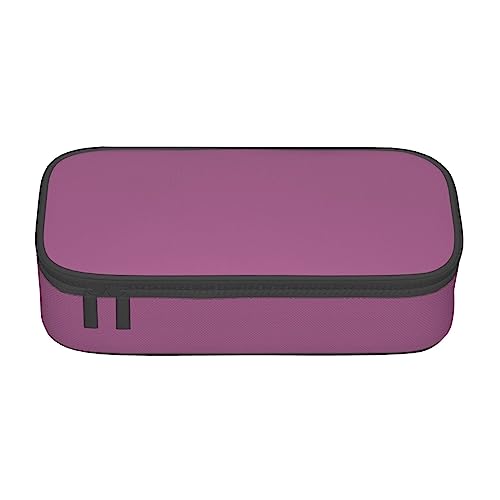 Solide Farbe Traube Rot Große Kapazität Bleistift Stift Fall Büro Große Lagerung Hohe Kapazität Tasche Beutel Halter Box Organizer, Stift Tasche von Siulas