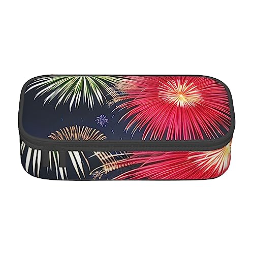 Splendid Feuerwerk Große Kapazität Bleistift Stift Fall Büro Große Lagerung Hohe Kapazität Tasche Beutel Halter Box Organizer Stifttasche von Siulas