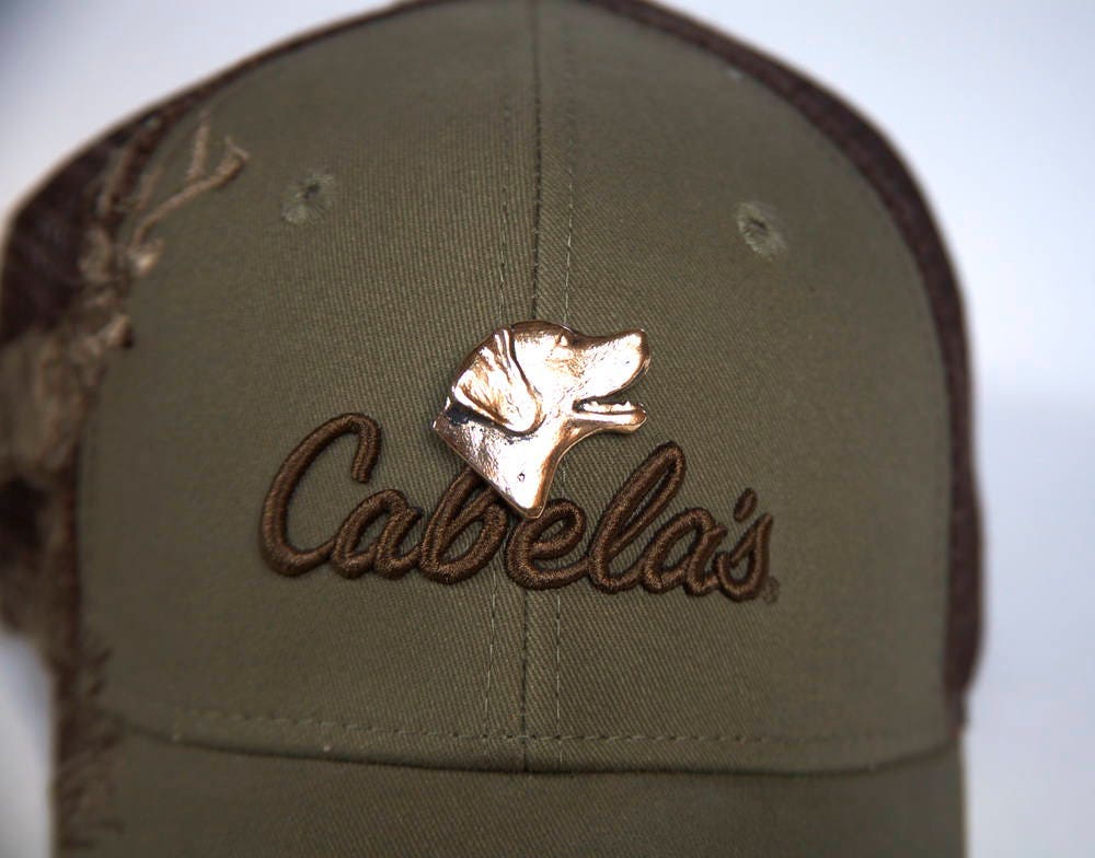 Bronze Labrador Pin Jagdhund Hut Anstecknadel von SiurhaArt