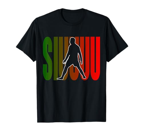 Siuuu lustiges Fußball-Geschenk für Fußballliebhaber, Fans, Kinder, Jungen T-Shirt Siuuu lustiges Fußball-Geschenk für Fußballliebhaber, Fans, Kinder, Jungen T-Shirt von Siuuu Funny Soccer Gifts for Soccer Lovers