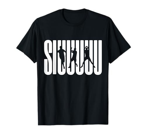(2 Seiten) Siuuu Fußballliebhaber Geschenk für Fans Kinder Jungen T-Shirt von Siuuu Funny Soccer Shirts for Soccer lovers