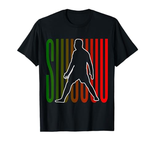 Siuuu Lustiger Fußball Jungen Männer Frauen Fußballspieler T-Shirt Siuuu Lustiger Fußball Jungen Männer Frauen Fußballspieler T-Shirt von Siuuu Funny Soccer Shirts for Soccer lovers