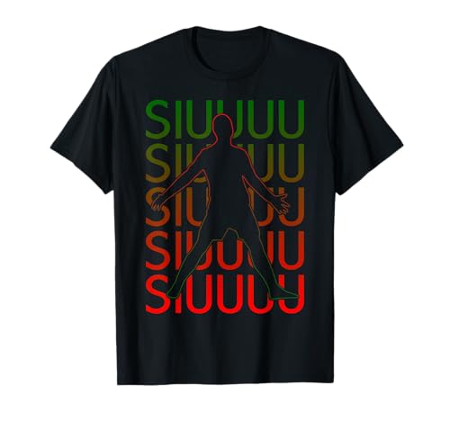 Siuuu Lustiger Fußball Jungen Männer Frauen Fußballspieler T-Shirt Siuuu Lustiger Fußball Jungen Männer Frauen Fußballspieler T-Shirt von Siuuu Funny Soccer Shirts for Soccer lovers