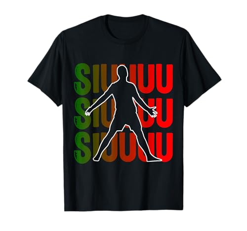 Siuuu Lustiger Fußball Jungen Männer Frauen Fußballspieler T-Shirt Siuuu Lustiger Fußball Jungen Männer Frauen Fußballspieler T-Shirt von Siuuu Funny Soccer Shirts for Soccer lovers
