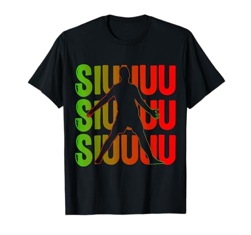 Siuuuu Lustiges Fußball-Geschenk für Fußballliebhaber, Fan, Kinder, Jungen T-Shirt Siuuuu Lustiges Fußball-Geschenk für Fußballliebhaber, Fan, Kinder, Jungen T-Shirt von Siuuuu Funny Soccer Present for Soccer Lovers
