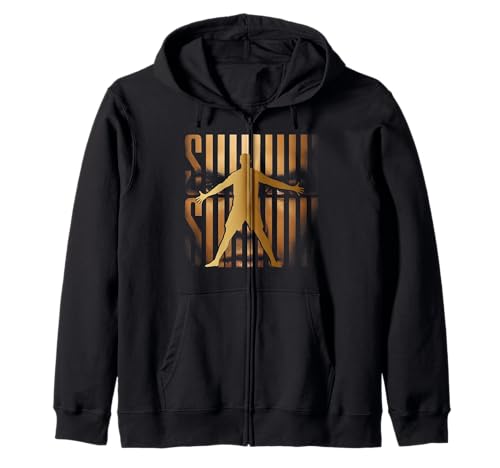Siuuuu Lustiges Fußball-Geschenk für Fußballliebhaber, Fan, Kinder, Jungen Kapuzenjacke von Siuuuu Funny Soccer Shirts for Soccer lovers