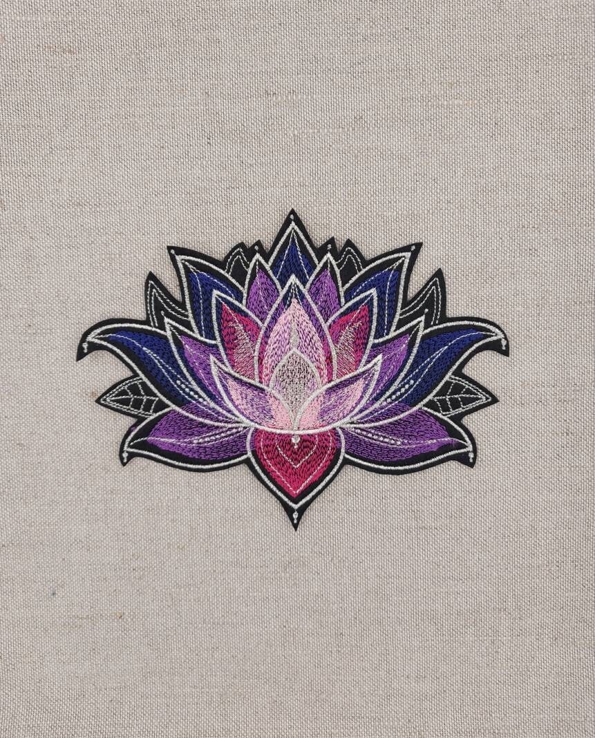 Lotus Blume Aufnäher, Jacken, Patches, Patches von SiuvinijaShop