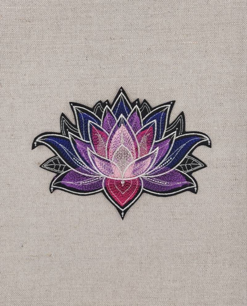 Lotus Blume Aufnäher, Jacken, Patches, Patches von SiuvinijaShop