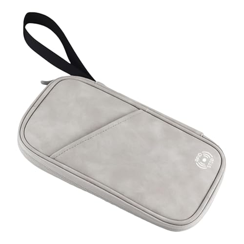 Siuwddee RFID-Kartenhalter, RFID-blockierende Geldbörse,Kartenhalter-Geldbörse Multifunktionales Damen-Kartenetui - Herren-Karten-Geldbörse, tragbare Kreditkarten-Geldbörsen für Geschäftsreisen von Siuwddee