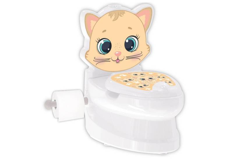 Siva Toilettentrainer WC Potty Cat KatzeToilettentrainer Kinderklo Lern Töpfchen, (Set) von Siva