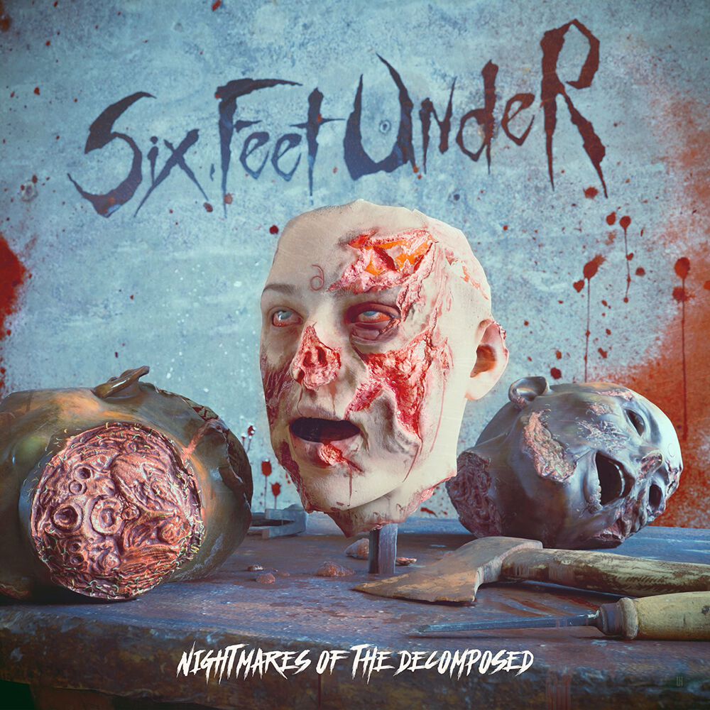 Six Feet Under Nightmares of the decomposed CD multicolor von Six Feet Under