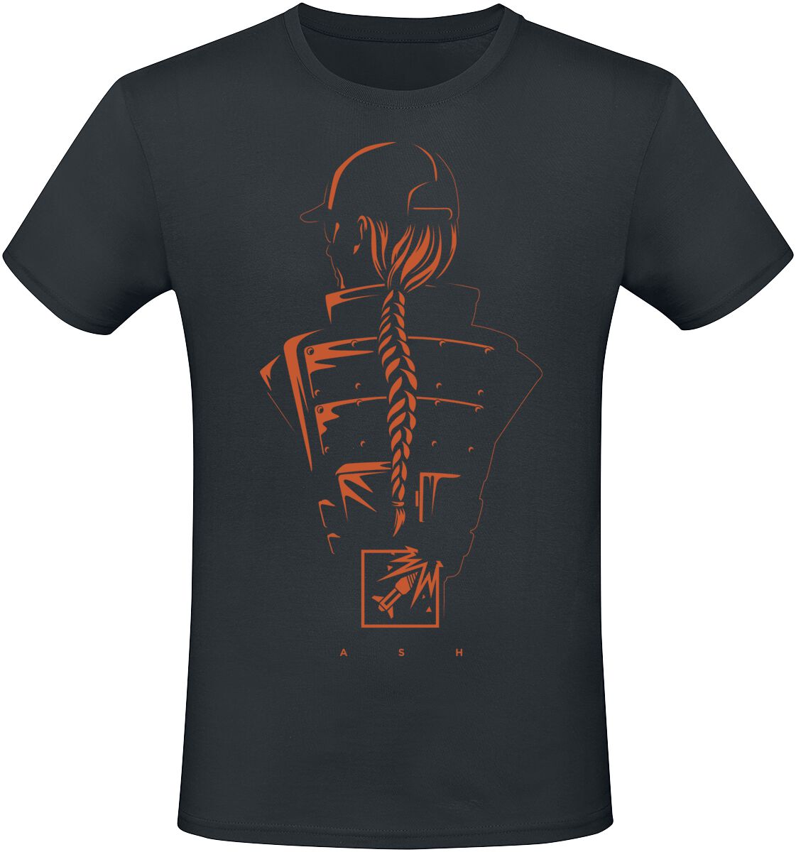 Six Siege Ash T-Shirt schwarz in L von Six Siege