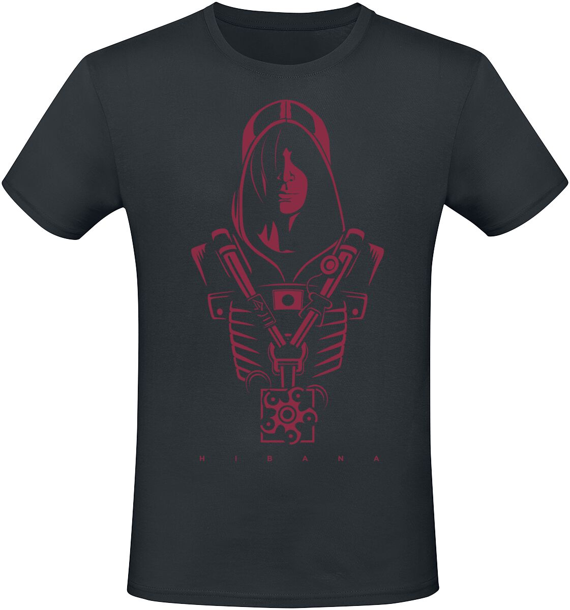 Six Siege - Gaming T-Shirt - Hibana - S bis XXL - für Männer - Größe M - schwarz  - EMP exklusives Merchandise! von Six Siege