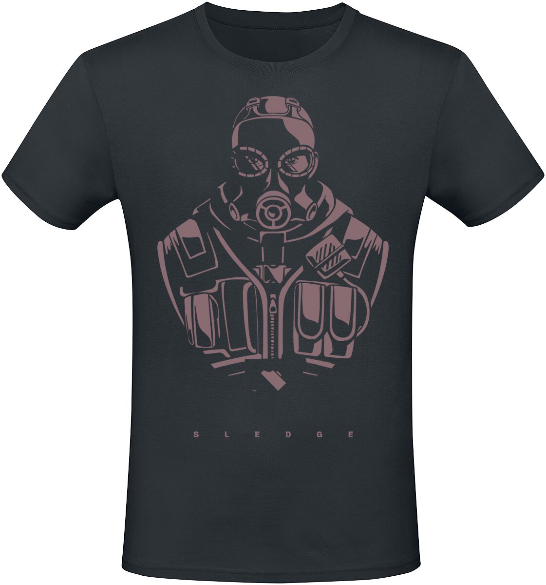 Six Siege - Gaming T-Shirt - Sledge - S bis XXL - für Männer - Größe S - schwarz  - EMP exklusives Merchandise! von Six Siege