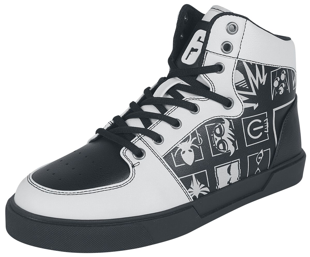 Six Siege Operator Sneaker high schwarz grau in EU38 von Six Siege