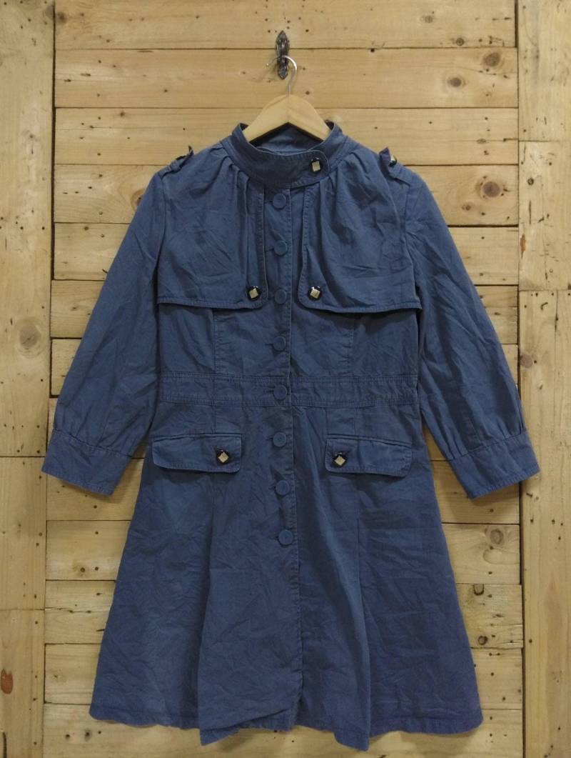 Vintage Verblasster Fendi Frauen Trenchcoat Größe 42 von SixStonesStore