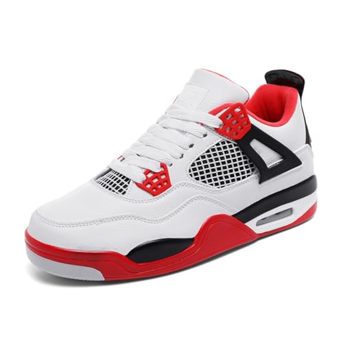 AJ4Herren Sportschuhe Große Größe Sportschuhe Herren Basketballschuhe Mode Sport Basketballschuhe Retro Schuhe Sneaker 37EU von Sixfox