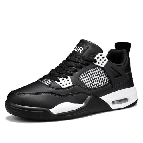 Herren Sportschuhe Große Größe Sportschuhe Herren Basketballschuhe Mode Sport Basketballschuhe Retro Shoes Trainers for Kids and Adults Schwarz EU40 Herren Sportschuhe Große Größe Sportschuhe Herren Basketballschuhe Mode Sport Basketballschuhe Retro Shoes Trainers for Kids and Adults Schwarz EU40 von Sixfox