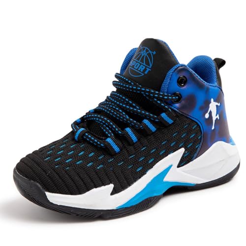 Sixfox Basketball Schuhe Kinder, High Top Sneaker, Knöchelhohe Sneaker Kinder BasketballschuheOutdoor Basketballschuhe 219BlauEU33 Sixfox Basketball Schuhe Kinder, High Top Sneaker, Knöchelhohe Sneaker Kinder BasketballschuheOutdoor Basketballschuhe 219BlauEU33 von Sixfox