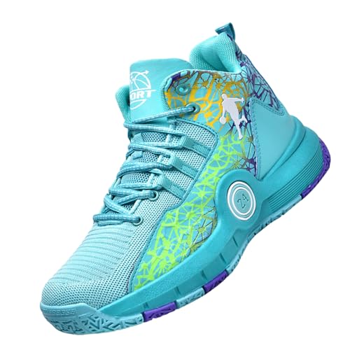 Sixfox Basketballschuhe Trainingsschuhe Sportschuhe rutschfeste atmungsaktive Laufschuhe für Erwachsene Jugendtrainingsschuhe Sportschuhe 803MondlichtEU31 Sixfox Basketballschuhe Trainingsschuhe Sportschuhe rutschfeste atmungsaktive Laufschuhe für Erwachsene Jugendtrainingsschuhe Sportschuhe 803MondlichtEU31 von Sixfox