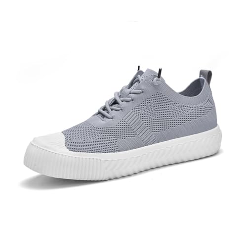 Sixfox Freizeitschuhe für Herren, Sportschuhe, Sneaker im Nischendesign, modische Straßenschuhe, Damenmode Sportschuhe Grau44 Sixfox Freizeitschuhe für Herren, Sportschuhe, Sneaker im Nischendesign, modische Straßenschuhe, Damenmode Sportschuhe Grau44 von Sixfox