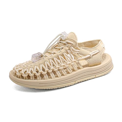 Sixfox Handgewebte Kindersandalen, Modische Kindersandalen, Nischensandalen, Sommertrendsandalen, Vielseitig Beige35EU Sixfox Handgewebte Kindersandalen, Modische Kindersandalen, Nischensandalen, Sommertrendsandalen, Vielseitig Beige35EU von Sixfox
