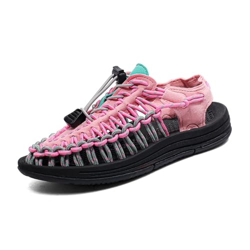 Sixfox Handgewebte Kindersandalen, Modische Kindersandalen, Nischensandalen, Sommertrendsandalen, Vielseitig Rosa26EU Sixfox Handgewebte Kindersandalen, Modische Kindersandalen, Nischensandalen, Sommertrendsandalen, Vielseitig Rosa26EU von Sixfox