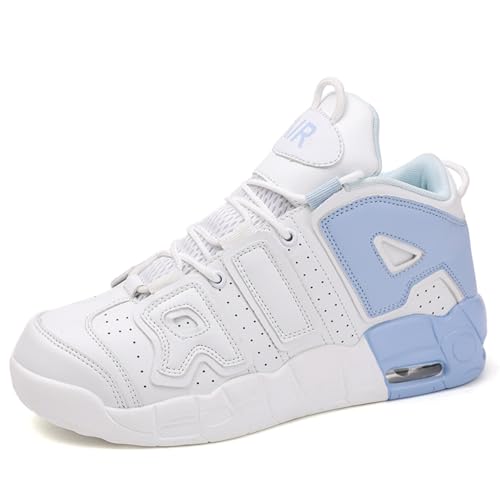 Sixfox He rren Sportschuhe Große Größe Sportschuhe Herren Basketballschuhe Mode Sport Basketballschuhe Unisex Retro-Schuhe913Weiß und Blau39 Sixfox He rren Sportschuhe Große Größe Sportschuhe Herren Basketballschuhe Mode Sport Basketballschuhe Unisex Retro-Schuhe913Weiß und Blau39 von Sixfox