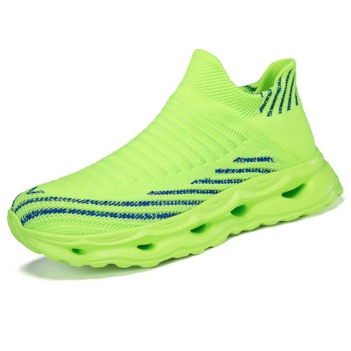 Sixfox Herren Sneaker, Business Casual Schuhe, Leichte Sneaker zum Gehen und Laufen, Sockenschuhe, Modische Paarschuhe, Slipper, Modische Übergrößenschuhe 291Grün45EU Sixfox Herren Sneaker, Business Casual Schuhe, Leichte Sneaker zum Gehen und Laufen, Sockenschuhe, Modische Paarschuhe, Slipper, Modische Übergrößenschuhe 291Grün45EU von Sixfox