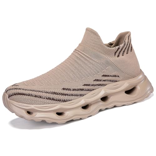 Sixfox Herren Sneaker, Business Casual Schuhe, Leichte Sneaker zum Gehen und Laufen, Sockenschuhe, Modische Paarschuhe, Slipper, Modische Übergrößenschuhe 291Khaki36EU Sixfox Herren Sneaker, Business Casual Schuhe, Leichte Sneaker zum Gehen und Laufen, Sockenschuhe, Modische Paarschuhe, Slipper, Modische Übergrößenschuhe 291Khaki36EU von Sixfox