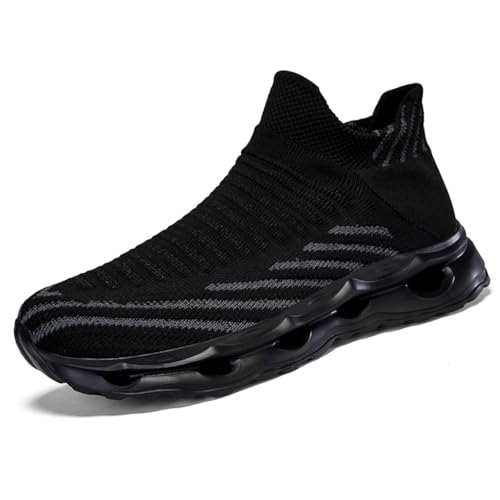 Sixfox Herren Sneaker, Business Casual Schuhe, Leichte Sneaker zum Gehen und Laufen, Sockenschuhe, Modische Paarschuhe, Slipper, Modische Übergrößenschuhe 291Schwarz44EU Sixfox Herren Sneaker, Business Casual Schuhe, Leichte Sneaker zum Gehen und Laufen, Sockenschuhe, Modische Paarschuhe, Slipper, Modische Übergrößenschuhe 291Schwarz44EU von Sixfox