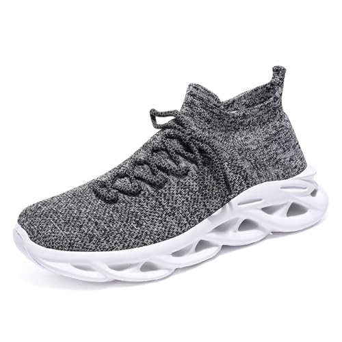 Sixfox Herren Sneaker, Business Casual Schuhe, Leichte Sneaker zum Gehen und Laufen, Sockenschuhe, Modische Paarschuhe, Slipper, Modische Übergrößenschuhe 8052Grau45EU Sixfox Herren Sneaker, Business Casual Schuhe, Leichte Sneaker zum Gehen und Laufen, Sockenschuhe, Modische Paarschuhe, Slipper, Modische Übergrößenschuhe 8052Grau45EU von Sixfox