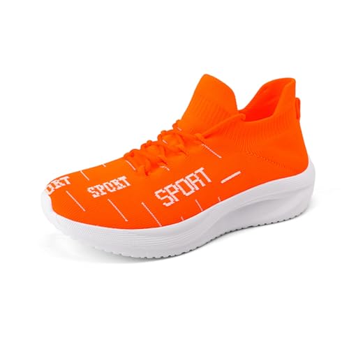 Sixfox Herren Sneaker, Business Casual Schuhe, Leichte Sneaker zum Gehen und Laufen, Sockenschuhe, Modische Paarschuhe, Slipper, Modische Übergrößenschuhe 809Orange40EU Sixfox Herren Sneaker, Business Casual Schuhe, Leichte Sneaker zum Gehen und Laufen, Sockenschuhe, Modische Paarschuhe, Slipper, Modische Übergrößenschuhe 809Orange40EU von Sixfox