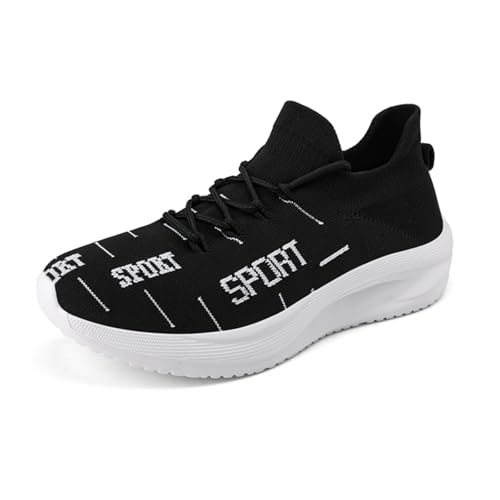 Sixfox Herren Sneaker, Business Casual Schuhe, Leichte Sneaker zum Gehen und Laufen, Sockenschuhe, Modische Paarschuhe, Slipper, Modische Übergrößenschuhe 809Schwarz46EU Sixfox Herren Sneaker, Business Casual Schuhe, Leichte Sneaker zum Gehen und Laufen, Sockenschuhe, Modische Paarschuhe, Slipper, Modische Übergrößenschuhe 809Schwarz46EU von Sixfox