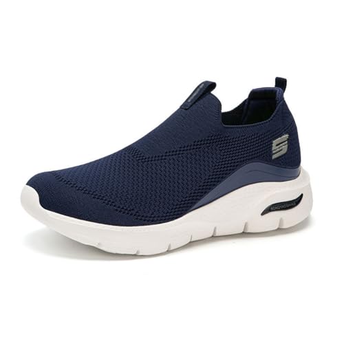 Sixfox Herren Sneaker, Business Casual Schuhe, Leichte Sneaker zum Gehen und Laufen, Sockenschuhe, Modische Paarschuhe, Slipper, Modische Übergrößenschuhe A6-1SBlau40EU Sixfox Herren Sneaker, Business Casual Schuhe, Leichte Sneaker zum Gehen und Laufen, Sockenschuhe, Modische Paarschuhe, Slipper, Modische Übergrößenschuhe A6-1SBlau40EU von Sixfox